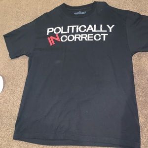 Outlaw threadz mens politically incorrect tshirt